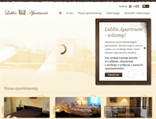 Tablet Screenshot of apartament-lublin.pl